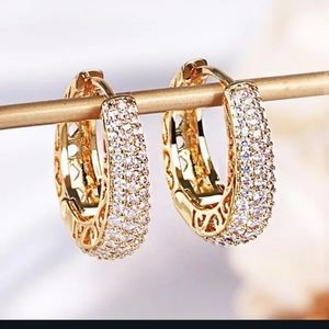 New!! Gemstone hoops